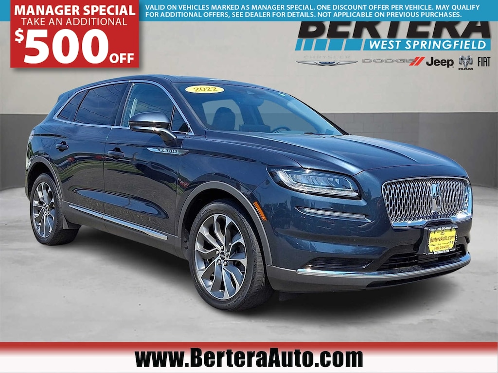 Used 2022 Lincoln Nautilus Reserve SUV
