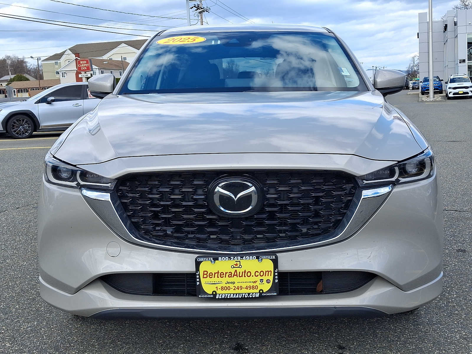 Used 2025 Mazda CX-5 S Select Package with VIN JM3KFBBL4S0550435 for sale in West Springfield, MA