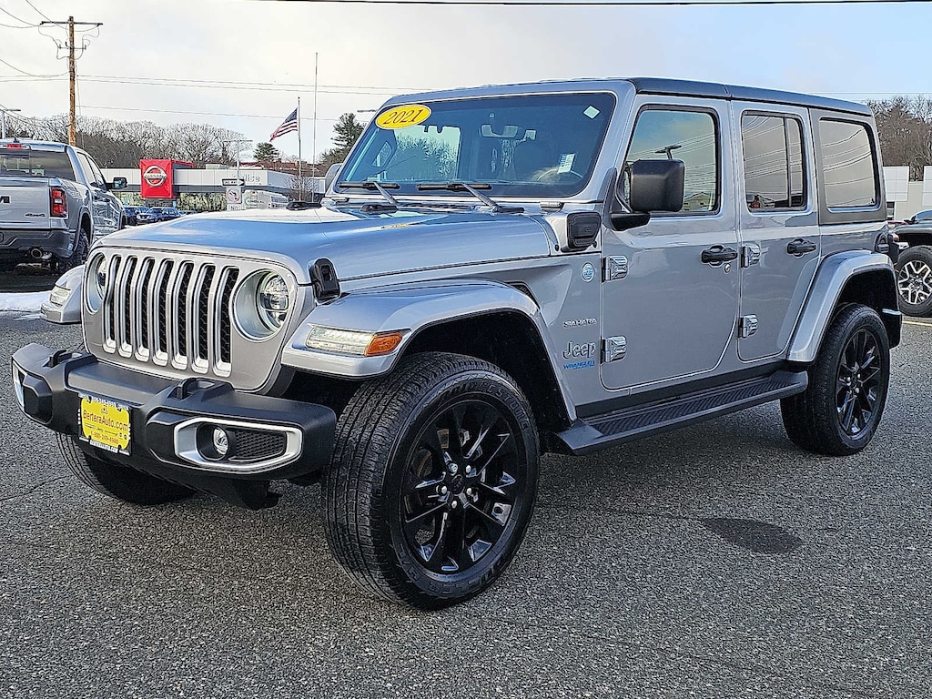 Used 2021 Jeep Wrangler 4xe Unlimited Sahara SUV