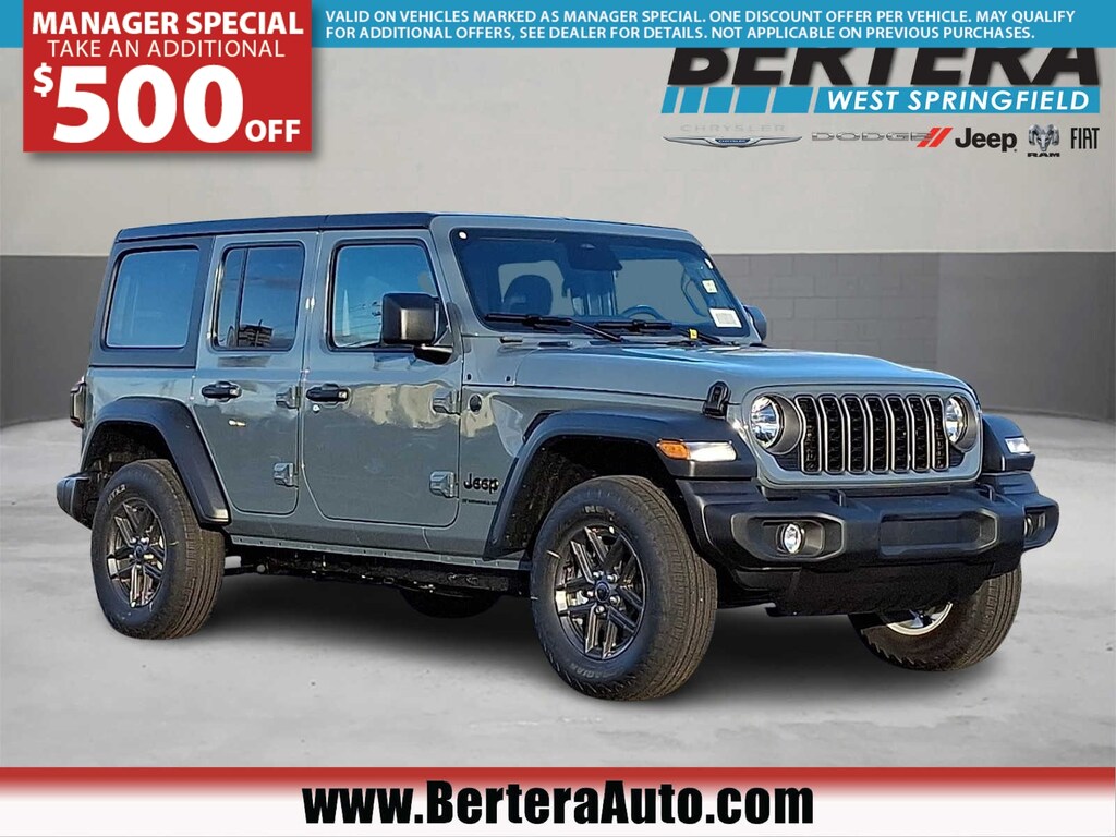 New 2026 Jeep Wrangler 4-DOOR SPORT S Sport Utility