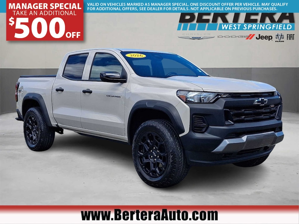 Used 2026 Chevrolet Colorado 4WD Trail Boss Crew Cab Truck