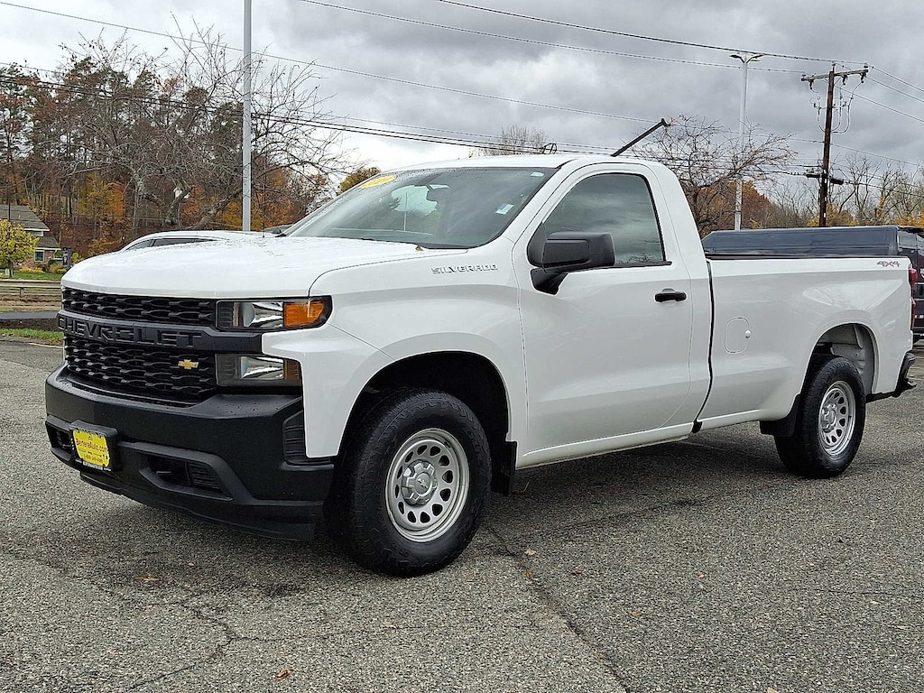 Used 2019 Chevrolet Silverado 1500 Work Truck 4WD Reg Cab 140 Truck