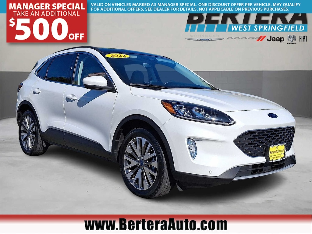 Used 2022 Ford Escape Titanium SUV