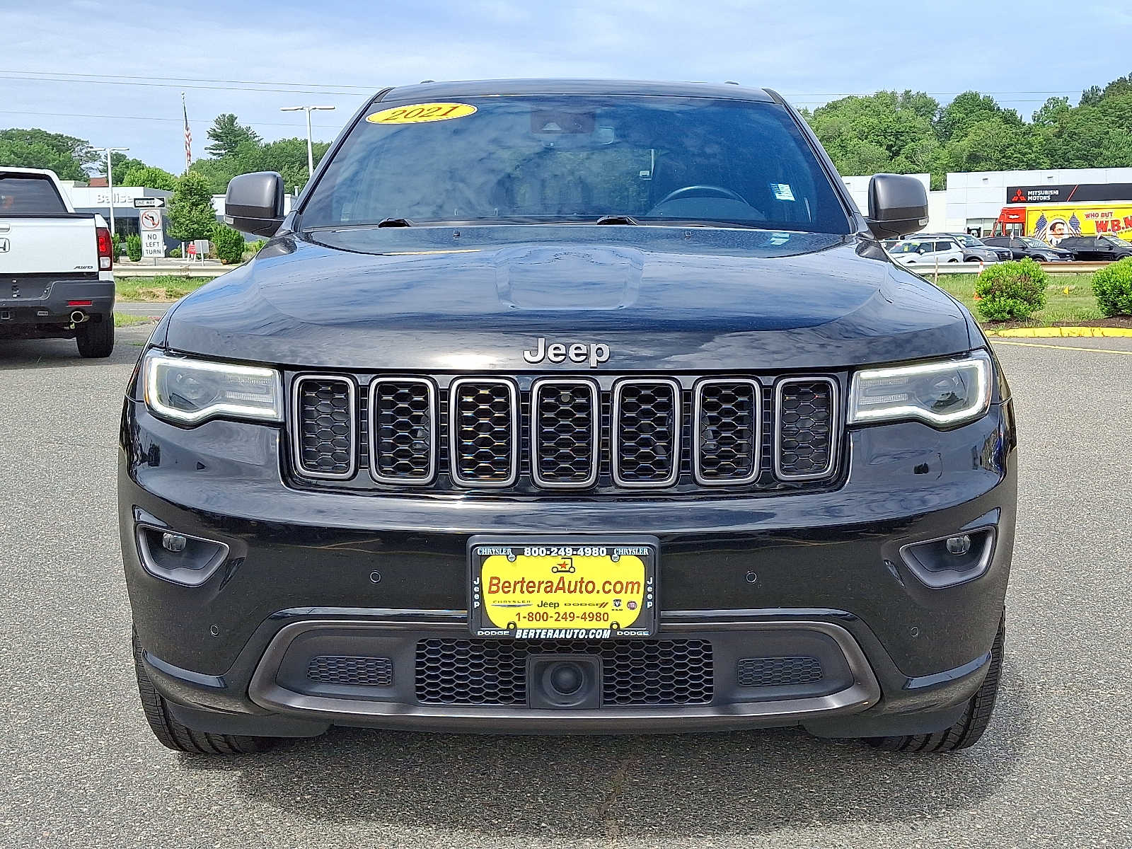Certified 2021 Jeep Grand Cherokee 80th Edition with VIN 1C4RJFBG1MC667228 for sale in West Springfield, MA