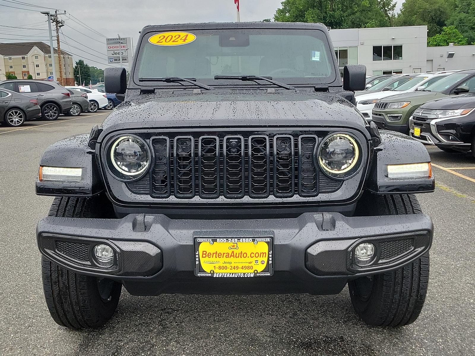 Certified 2024 Jeep Wrangler 4xe Sahara 4XE with VIN 1C4RJXP60RW146674 for sale in West Springfield, MA