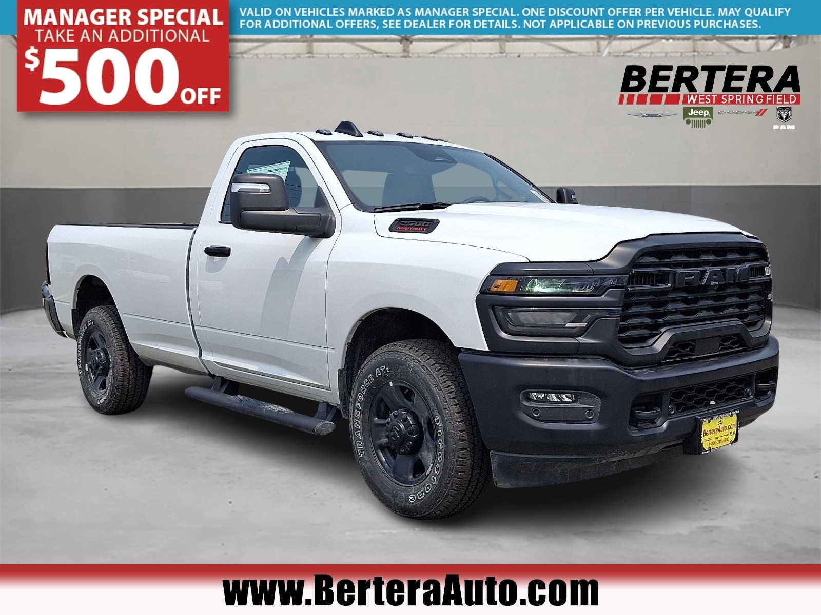 2025 Ram 2500 TRADESMAN REGULAR CAB 4X2 8' BOX