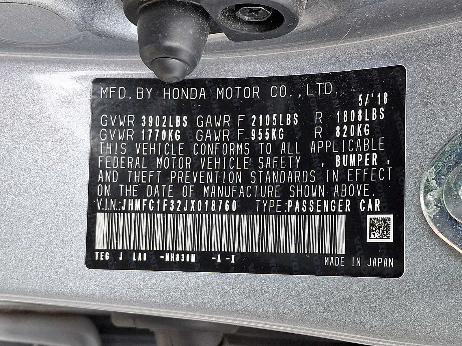 2018 Honda Civic EX-T - Photo 26