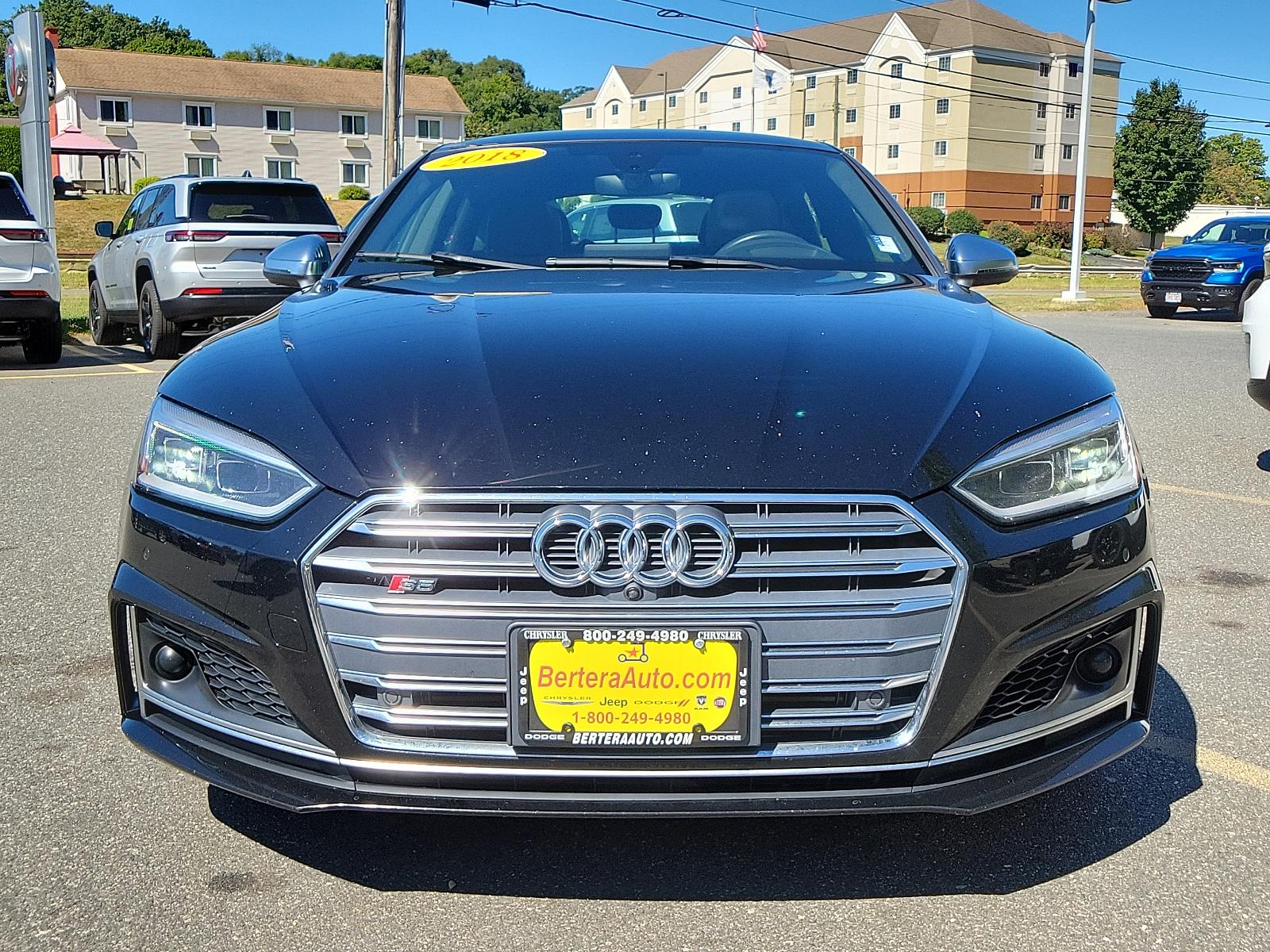 Used 2018 Audi S5 Sportback Prestige with VIN WAUC4CF57JA135409 for sale in West Springfield, MA