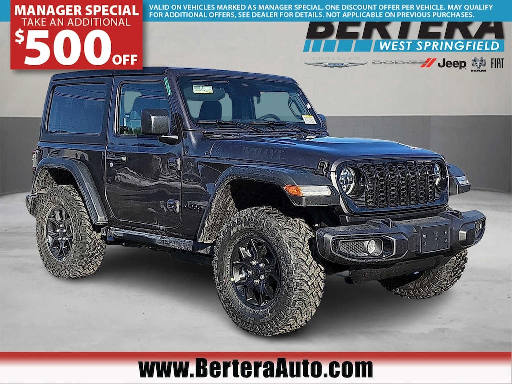New 2026 Jeep Wrangler 2-DOOR WILLYS Sport Utility