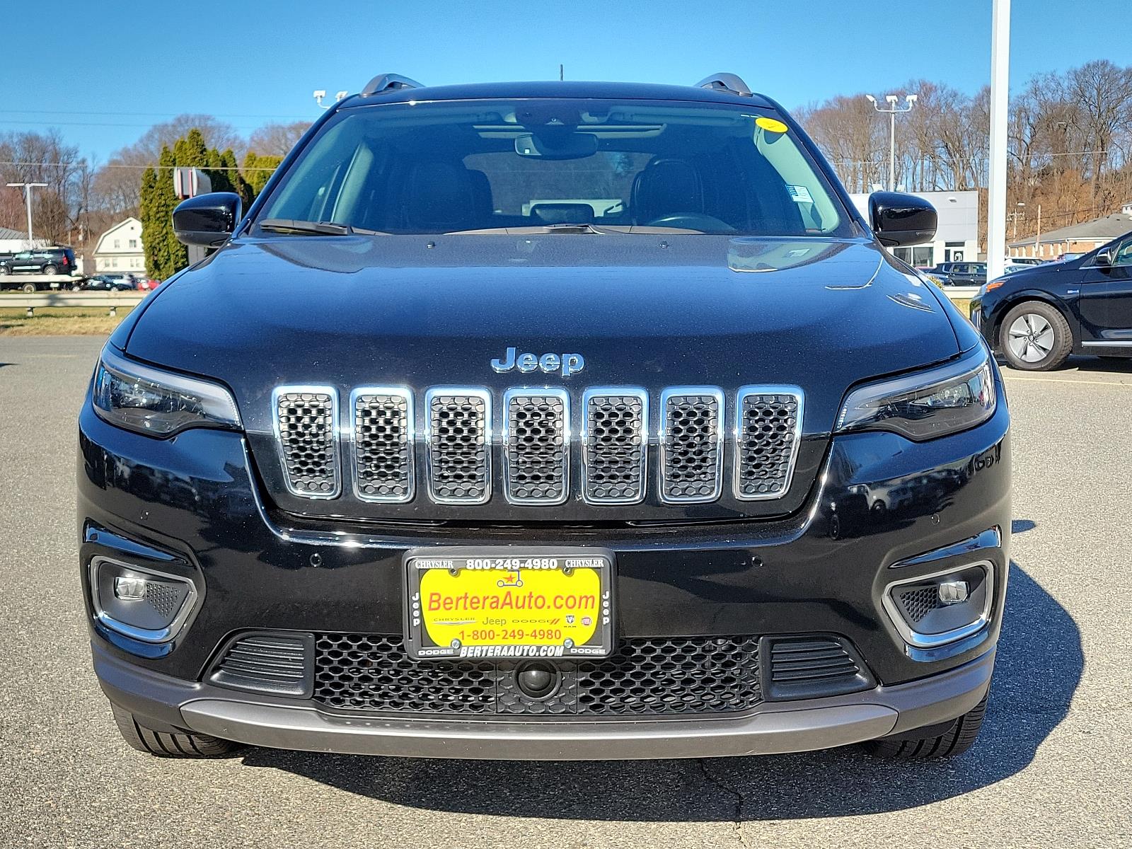 Certified 2021 Jeep Cherokee Limited with VIN 1C4PJMDX5MD177507 for sale in West Springfield, MA