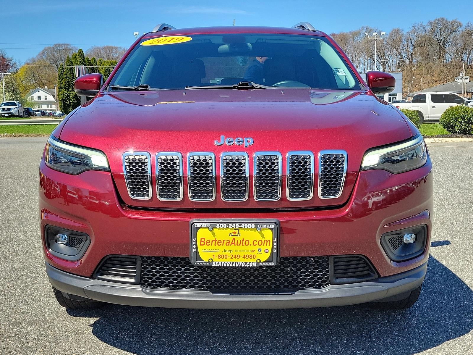 Certified 2019 Jeep Cherokee Latitude Plus with VIN 1C4PJMLB1KD432625 for sale in West Springfield, MA