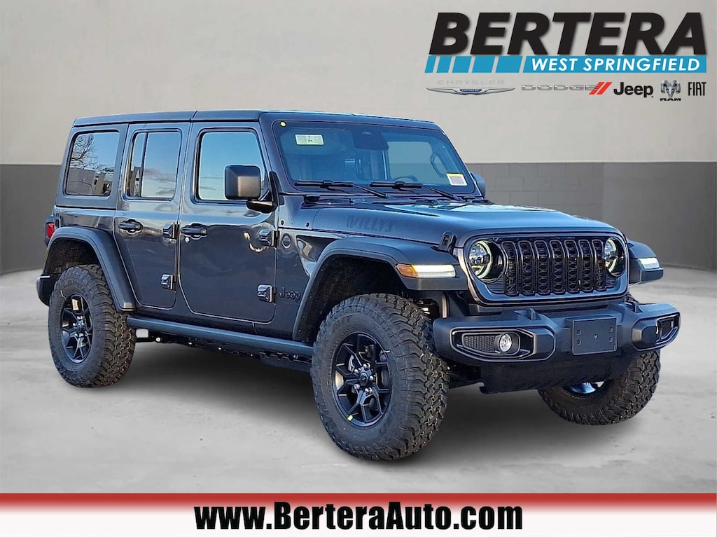 New 2026 Jeep Wrangler 4-DOOR WILLYS Sport Utility