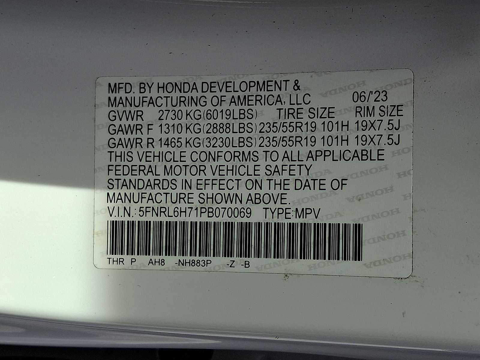 2023 Honda Odyssey SPORT - Photo 32