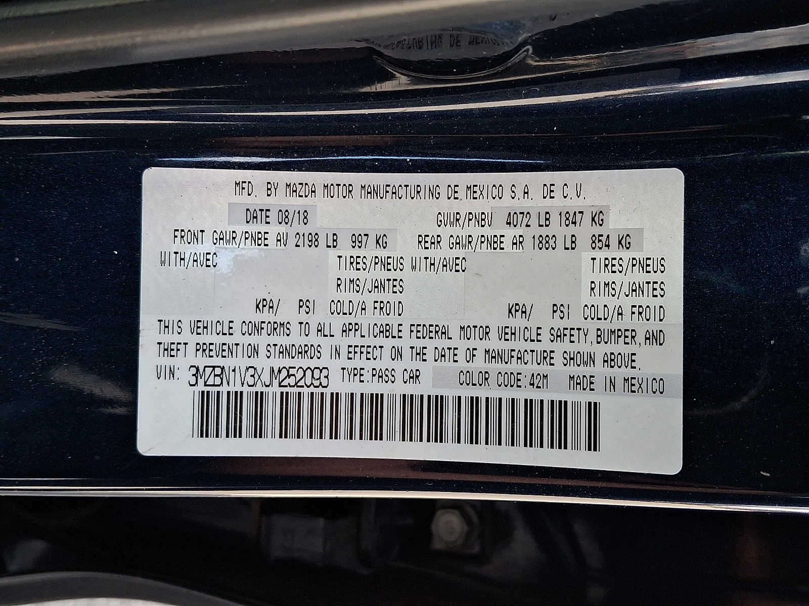 2018 Mazda Mazda3 Touring - Photo 26