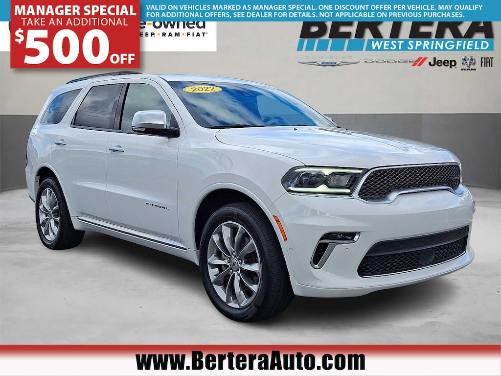 Certified 2022 Dodge Durango Citadel SUV
