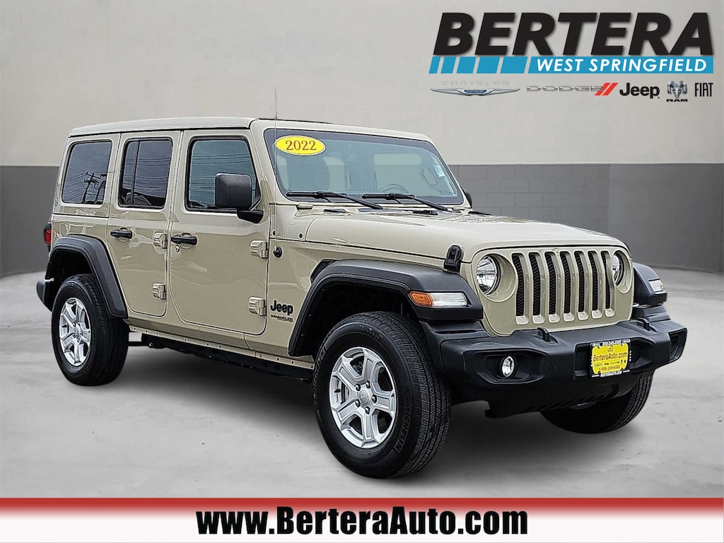 Used 2022 Jeep Wrangler Unlimited Sport S SUV
