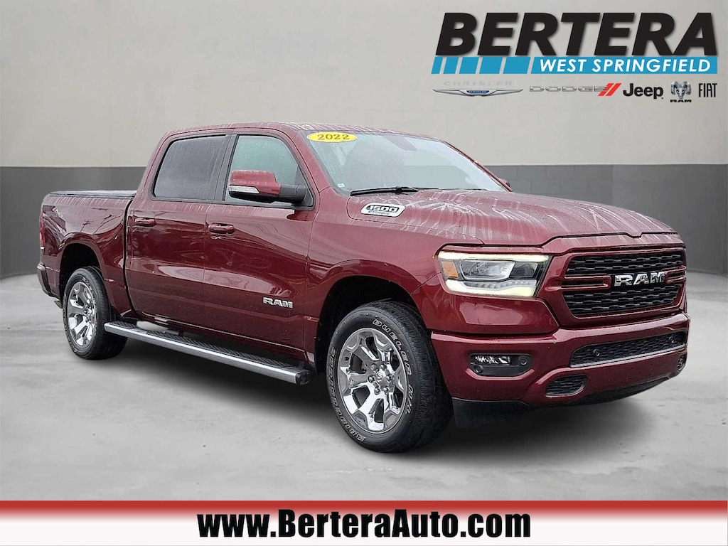 Certified 2022 Ram 1500 Big Horn 4x4 Crew Cab 57 Box Truck
