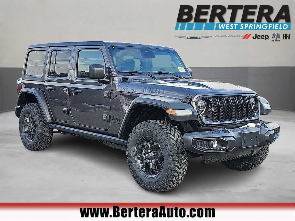 New 2026 Jeep Wrangler 4-DOOR WILLYS Sport Utility