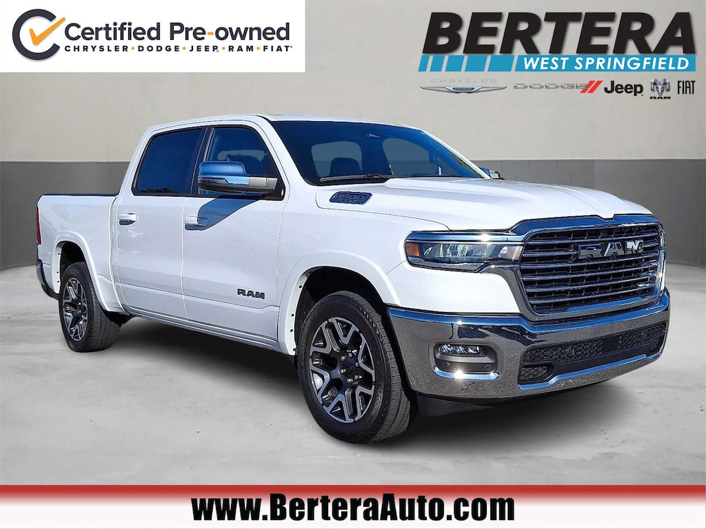Certified 2025 Ram 1500 Laramie 4x4 Crew Cab 57 Box Truck