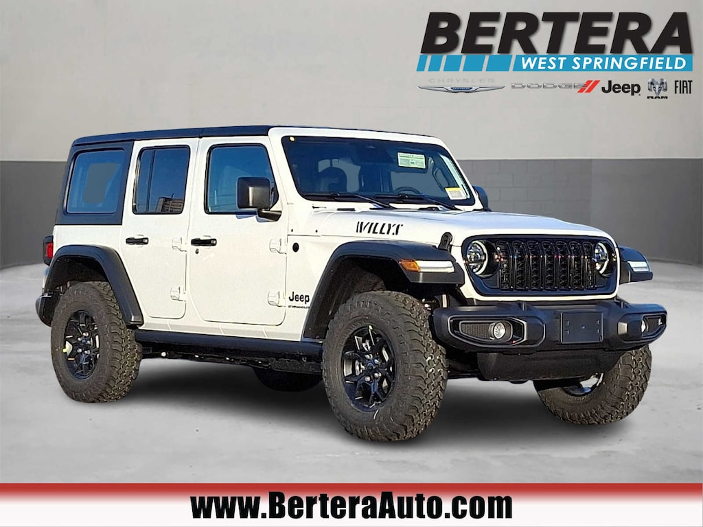 New 2026 Jeep Wrangler 4-DOOR WILLYS Sport Utility