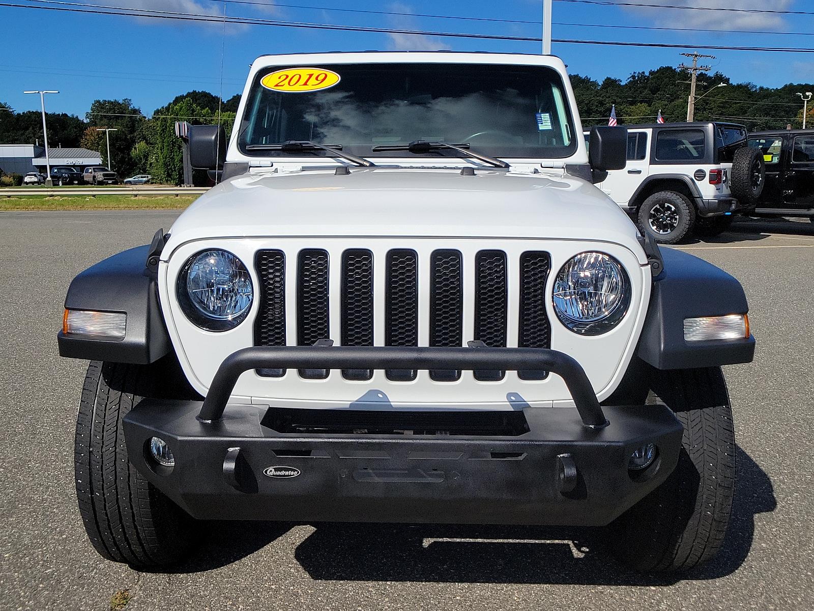 Certified 2019 Jeep Wrangler Unlimited Altitude with VIN 1C4HJXDG5KW665265 for sale in West Springfield, MA