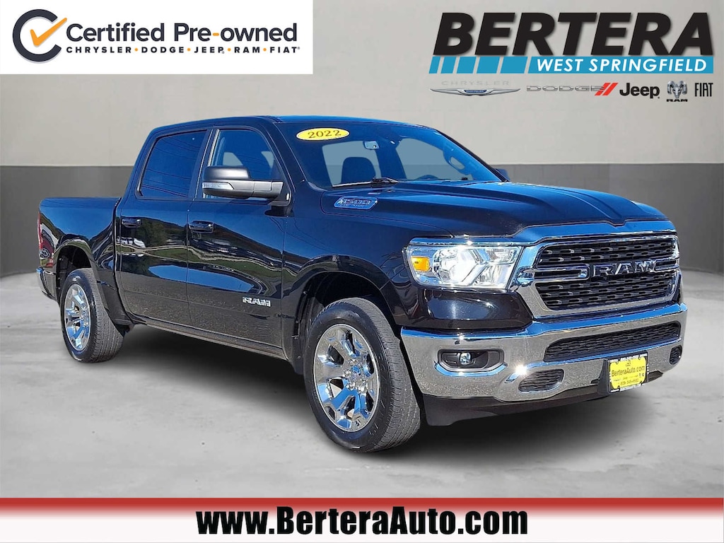 Used 2022 Ram 1500 Big Horn 4x4 Crew Cab 57 Box Truck