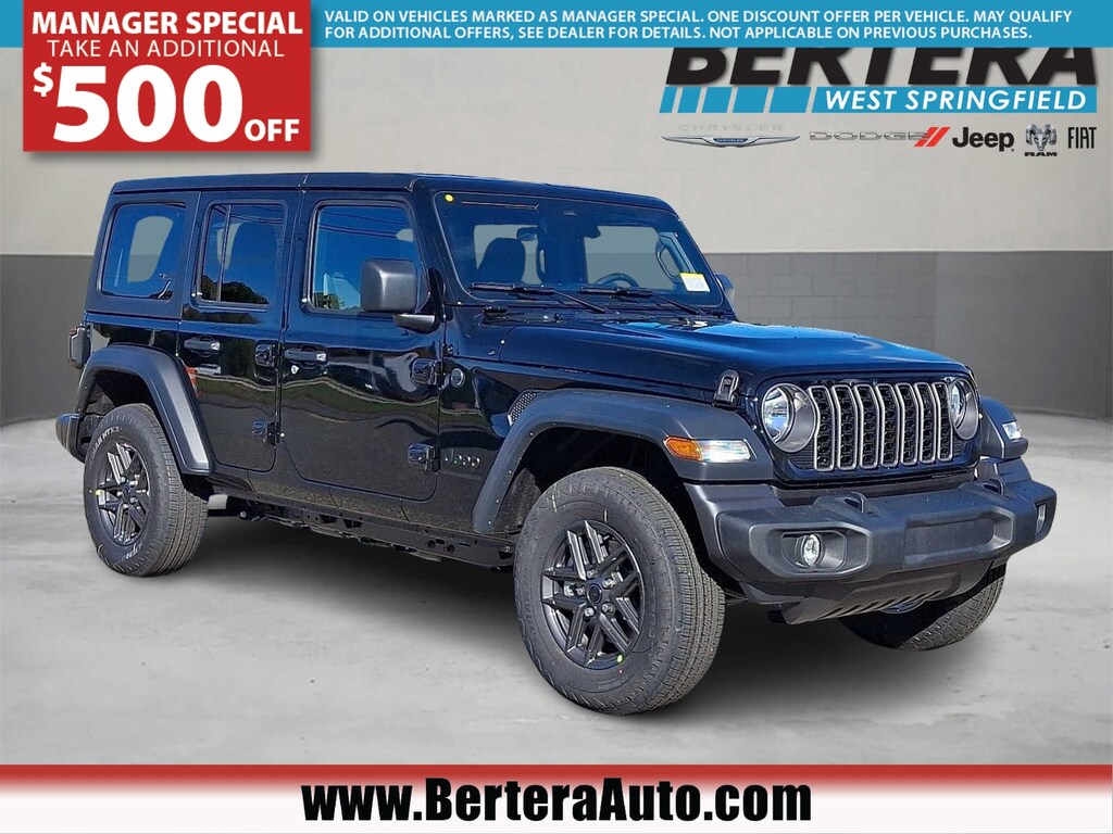 New 2026 Jeep Wrangler 4-DOOR SPORT S Sport Utility