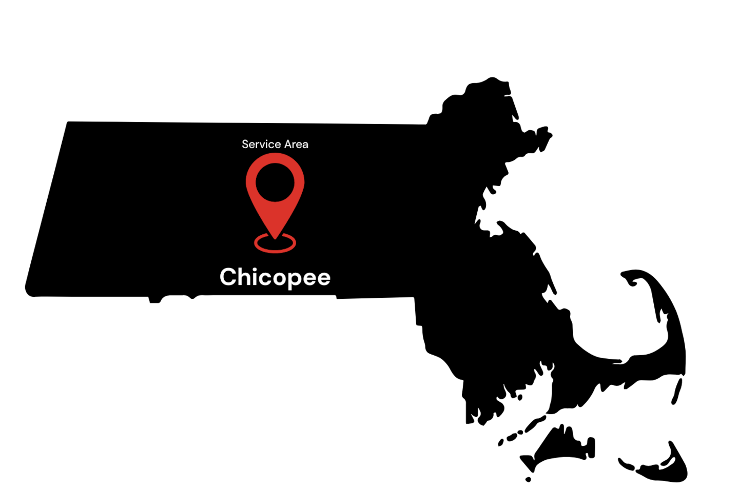 Areas We Serv - Chicopee