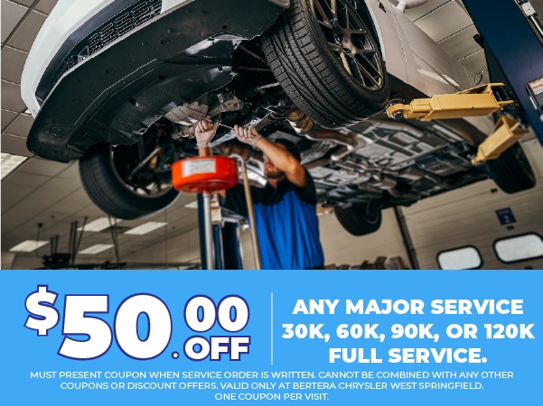 $50 off Major Service