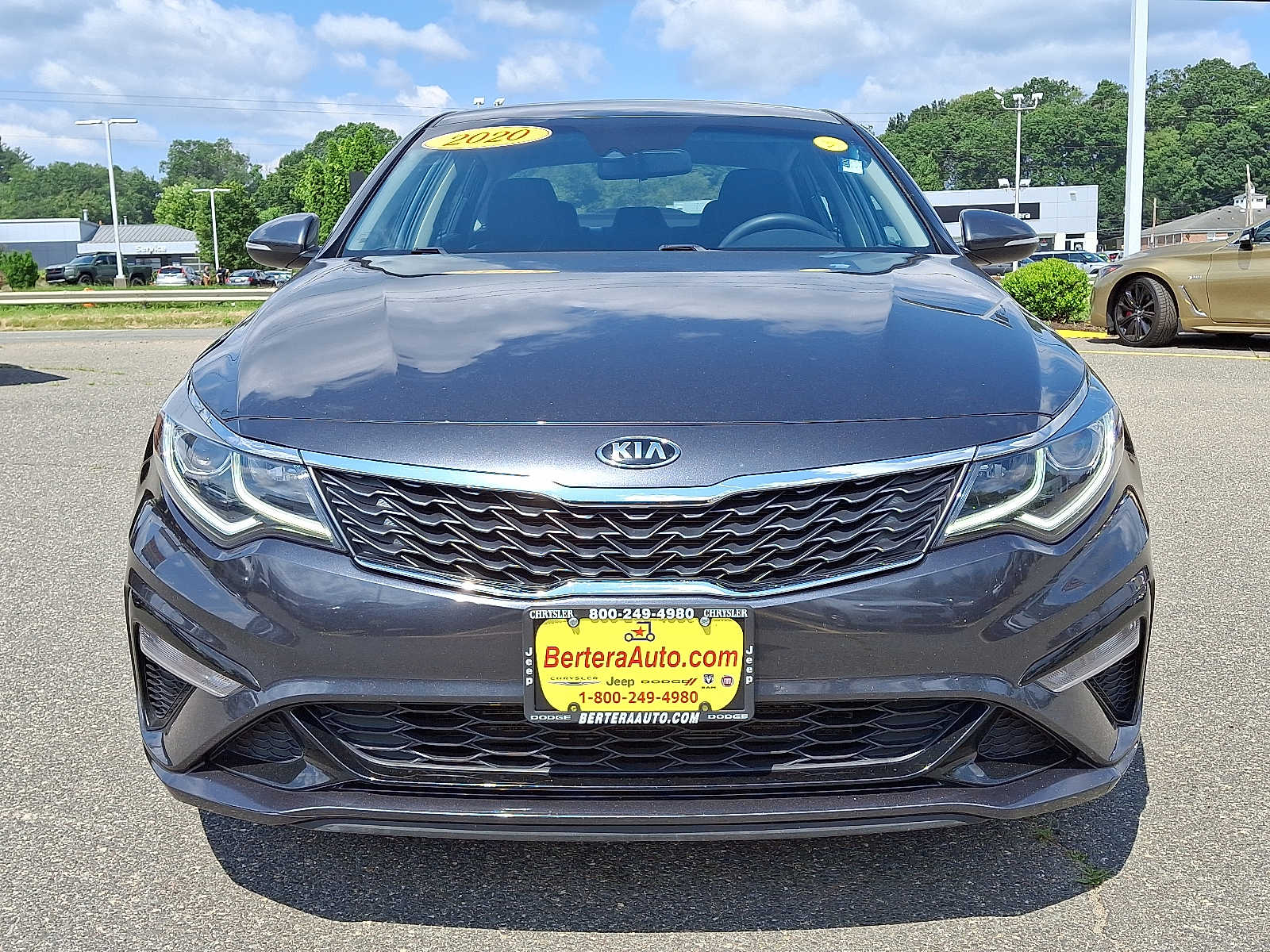 Used 2020 Kia Optima LX with VIN 5XXGT4L34LG397542 for sale in West Springfield, MA
