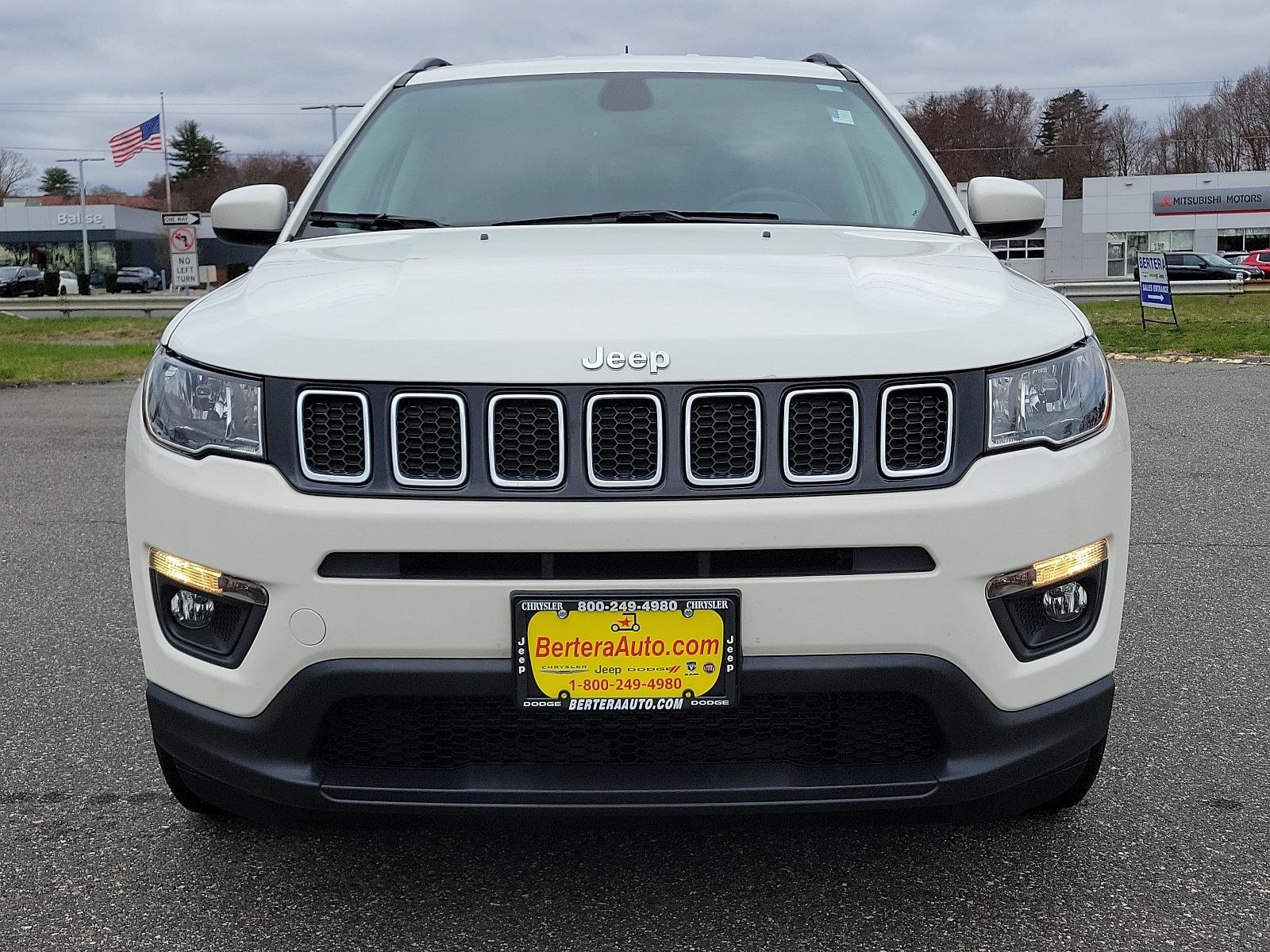 Certified 2021 Jeep Compass Latitude with VIN 3C4NJDBB2MT540550 for sale in West Springfield, MA