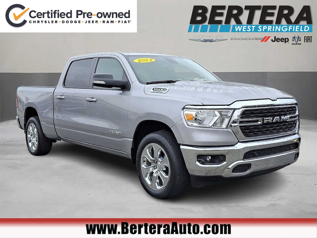Used 2022 Ram 1500 Big Horn 4x4 Crew Cab 64 Box Truck