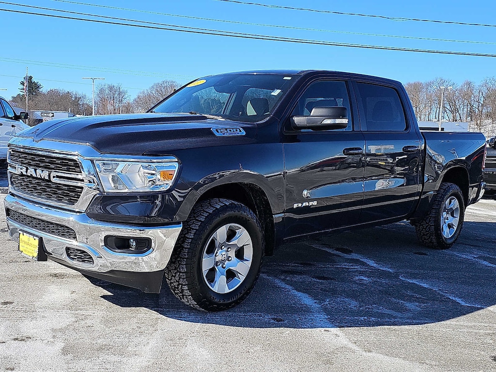 Used 2022 Ram 1500 Big Horn 4x4 Crew Cab 57 Box Truck