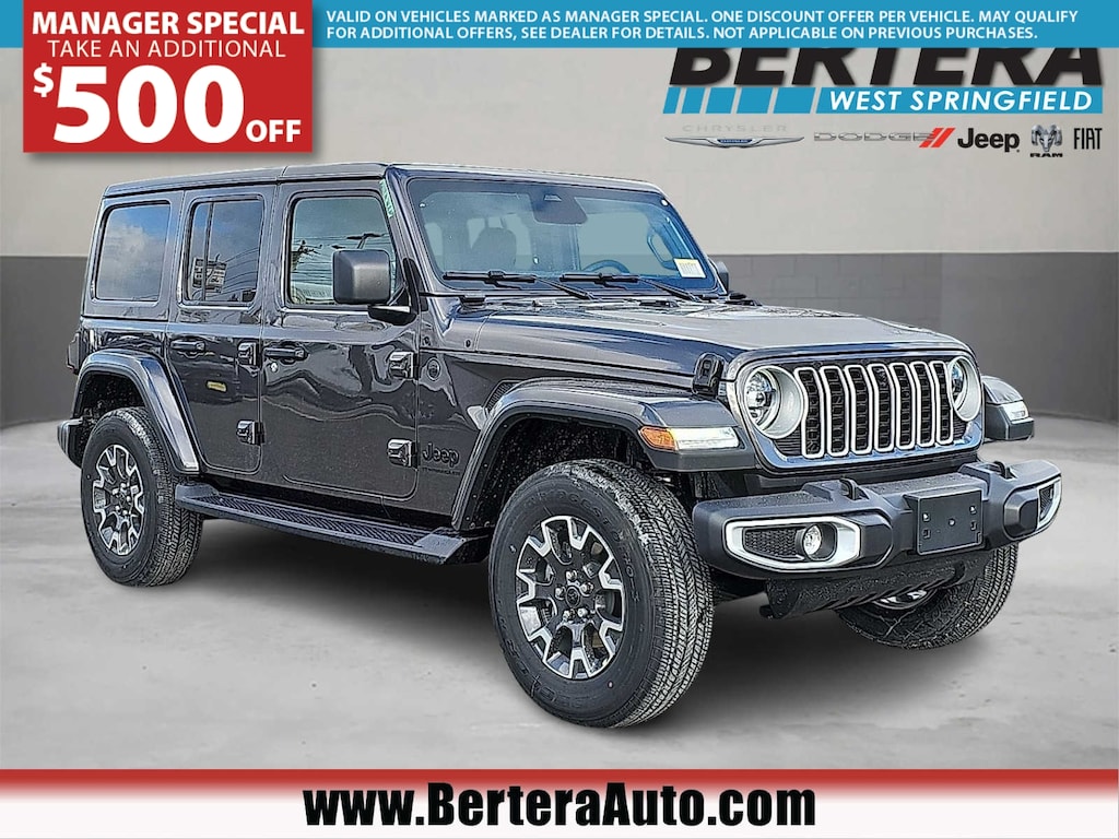 New 2026 Jeep Wrangler 4-DOOR SAHARA Sport Utility