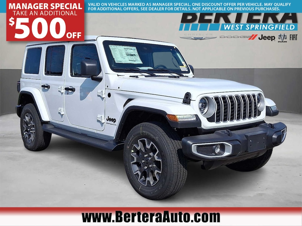 New 2025 Jeep Wrangler 4-DOOR SAHARA Sport Utility