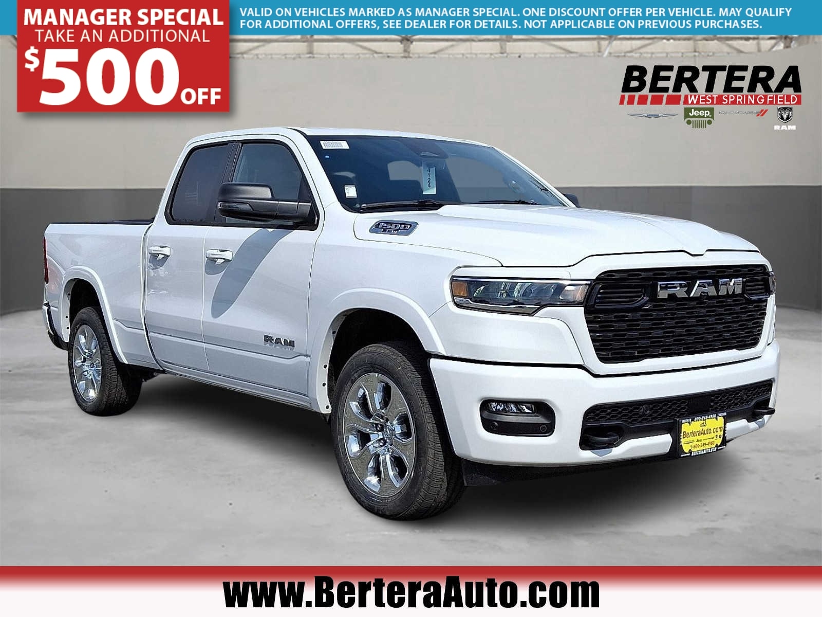 2025 Ram 1500 BIG HORN QUAD CAB 4X4 6'4 BOX