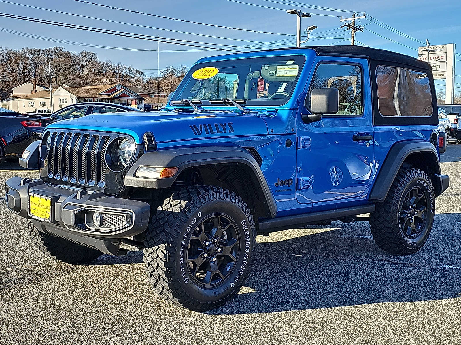 2021 Jeep Wrangler Willys photo 2