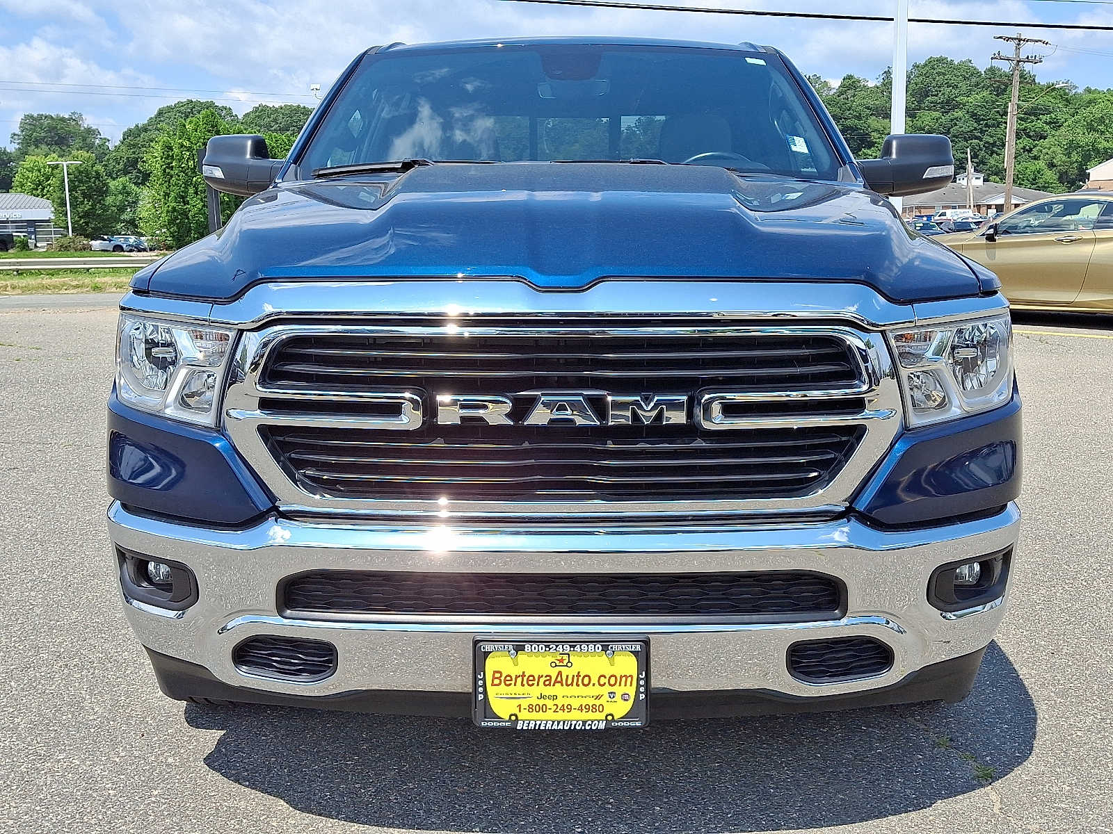 Certified 2021 RAM Ram 1500 Pickup Big Horn/Lone Star with VIN 1C6SRFFT0MN772131 for sale in West Springfield, MA