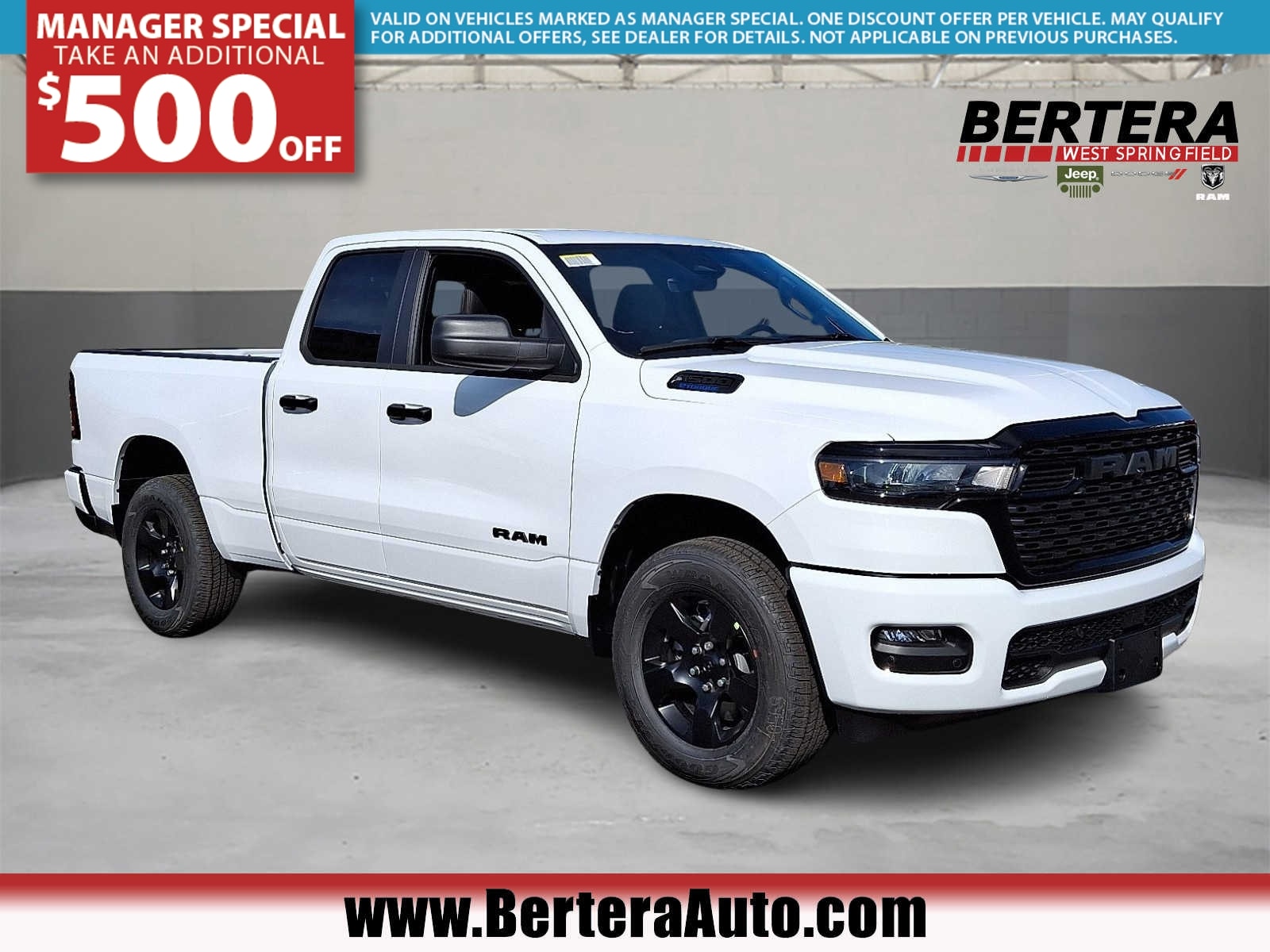 2025 Ram 1500 TRADESMAN QUAD CAB 4X4 6'4 BOX