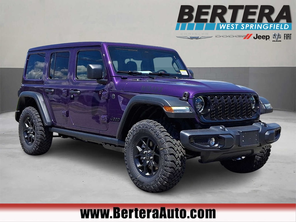 New 2026 Jeep Wrangler 4-DOOR WILLYS Sport Utility
