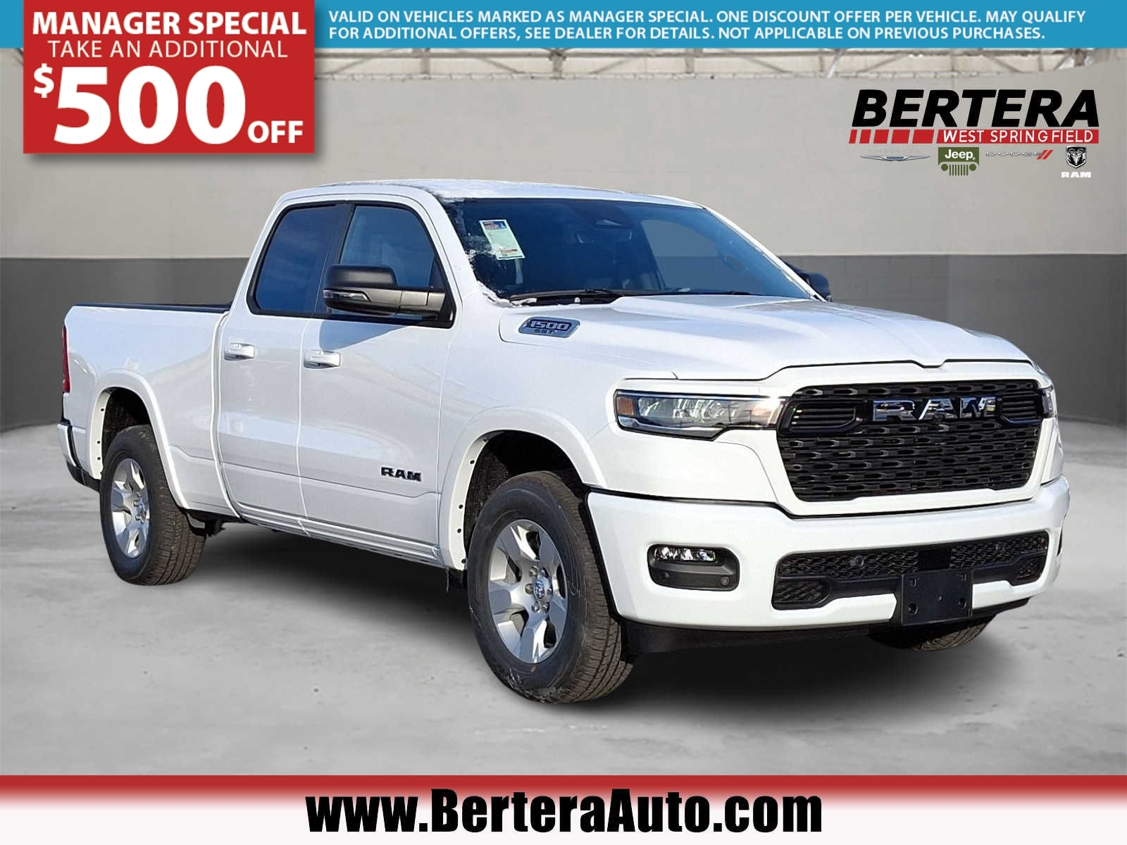 2025 Ram 1500 BIG HORN QUAD CAB 4X4 6'4 BOX