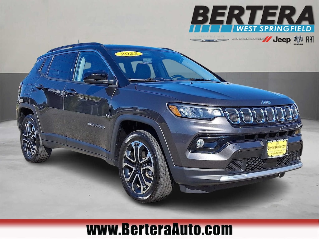 Certified 2022 Jeep Compass Limited SUV