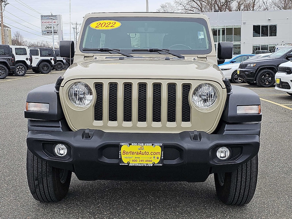 Used 2022 Jeep Wrangler Unlimited Sport S SUV