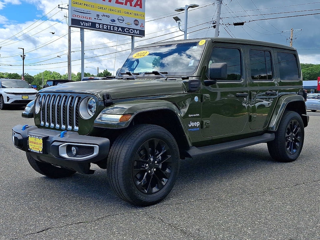 Used 2022 Jeep Wrangler 4xe Unlimited Sahara SUV