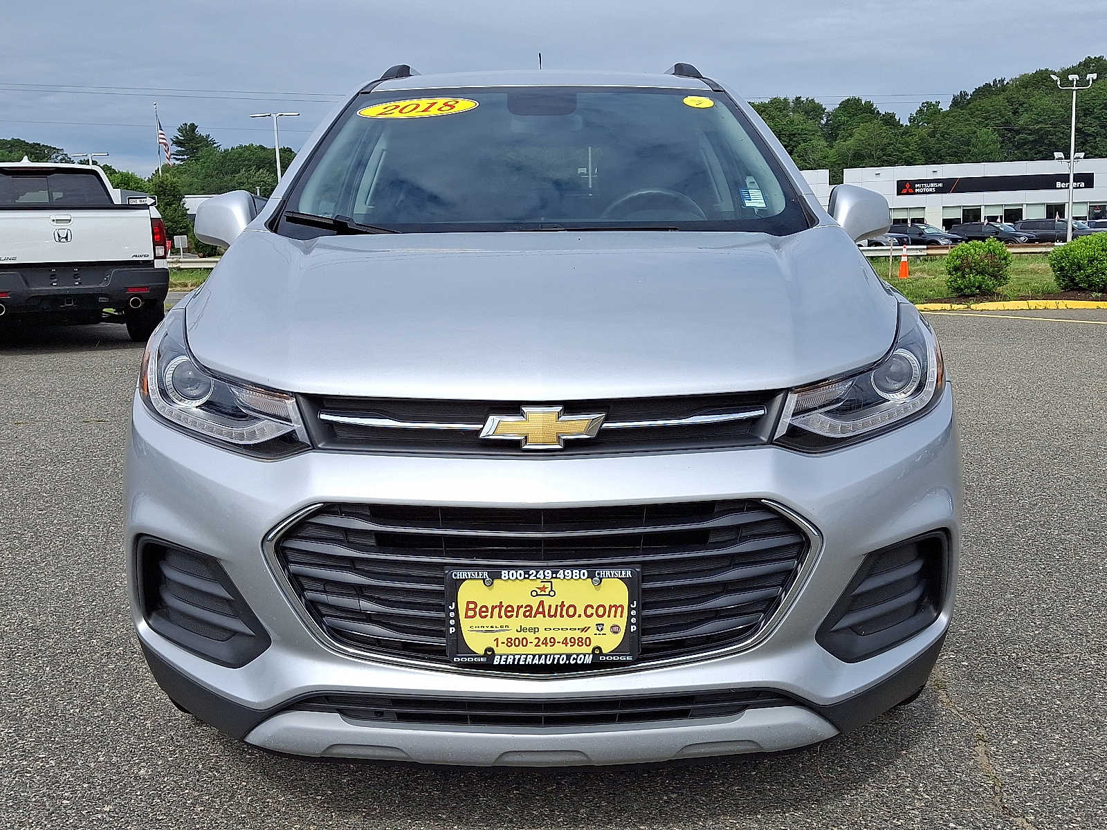 Used 2018 Chevrolet Trax LT with VIN 3GNCJPSBXJL320780 for sale in West Springfield, MA