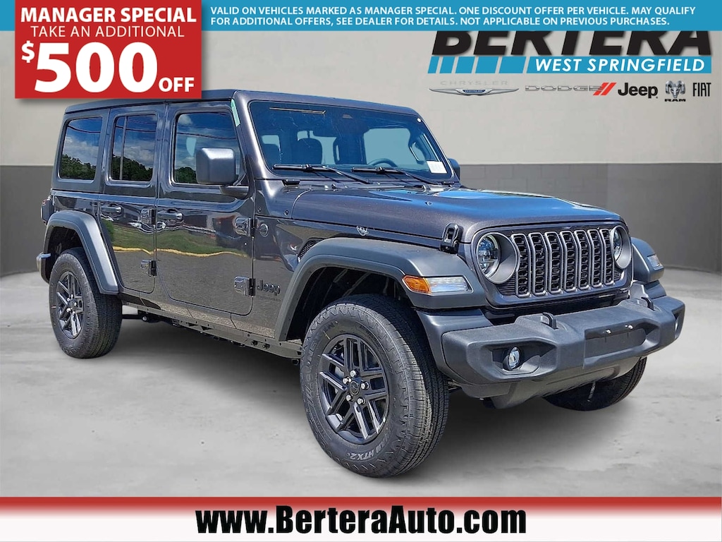 New 2025 Jeep Wrangler 4-DOOR SPORT S Sport Utility