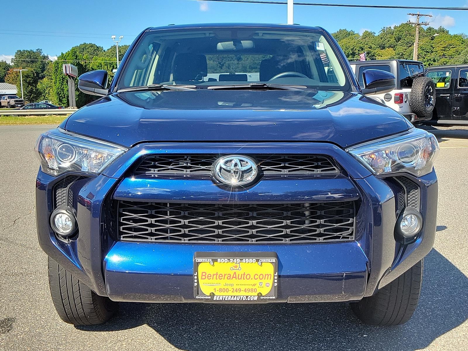 Used 2019 Toyota 4Runner SR5 with VIN JTEBU5JR6K5683136 for sale in West Springfield, MA