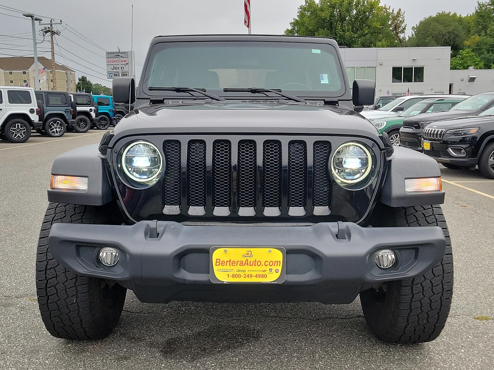 Certified 2020 Jeep Wrangler Unlimited Freedom with VIN 1C4HJXDN3LW245228 for sale in West Springfield, MA