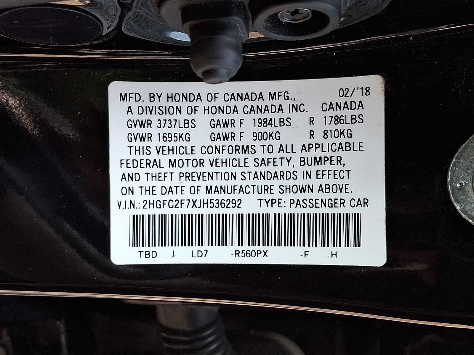 2018 Honda Civic EX - Photo 26
