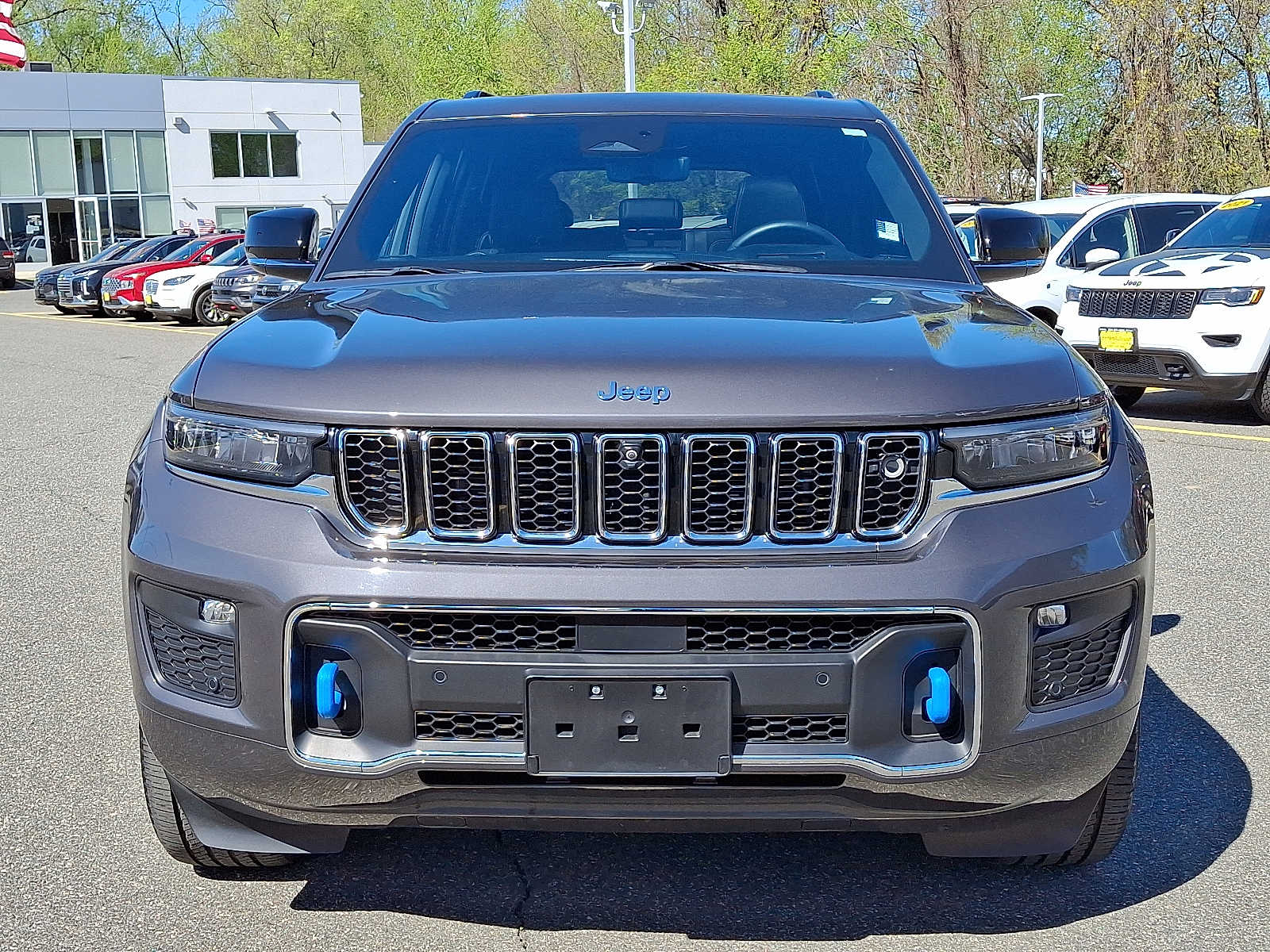 Used 2023 Jeep Grand Cherokee Overland 4xe with VIN 1C4RJYD68P8859768 for sale in West Springfield, MA